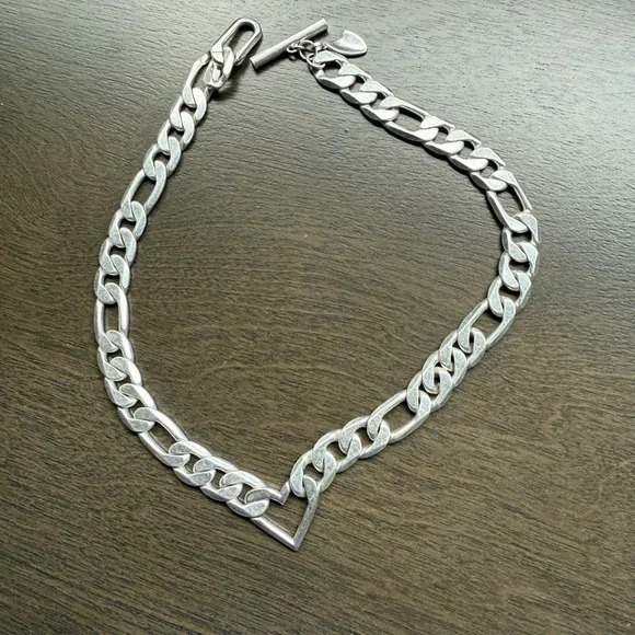 Jenny Bird Silver Vera Chain Necklace - Picture 1 of 2